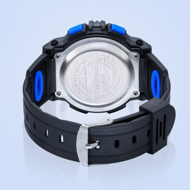 Children's electronic watches color luminous dial life waterproof multi-function luminous alarm clocks watch for boys and girls